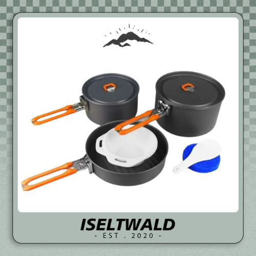BERGARANSI Nesting Fire Maple Feast 3 Cooking set camping hiking outdoor