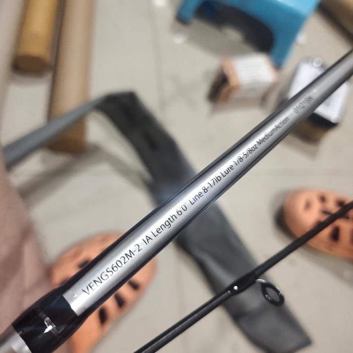 Terlaris Joran Abu Garcia Vengeance 602 Spinning