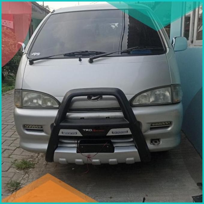 Bumper guard depan mobil Daihatsu Espass Merek isoka model TRD Sporti