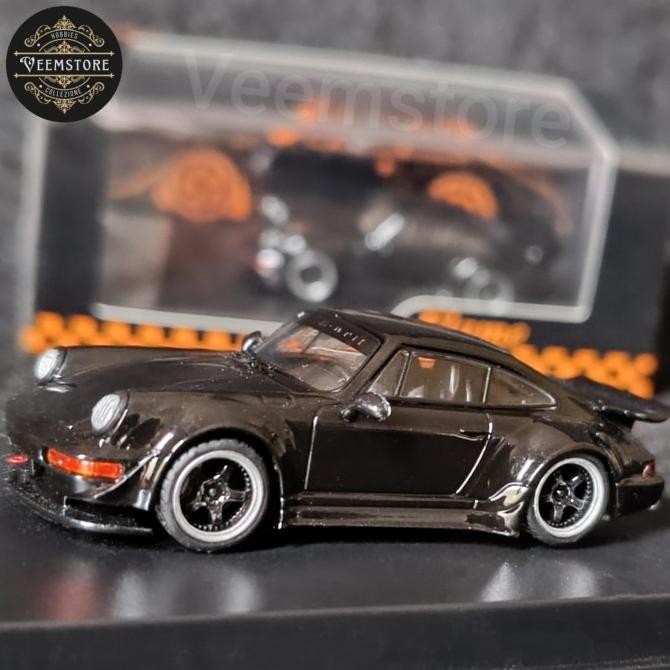 Die Cast 1:64 Porsche RWB 964 Big Ducktail [Flame]