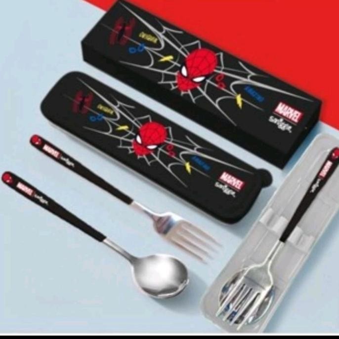 Smiggle Spiderman Backpack, botol, lunch bag, bento box, jr hoodie