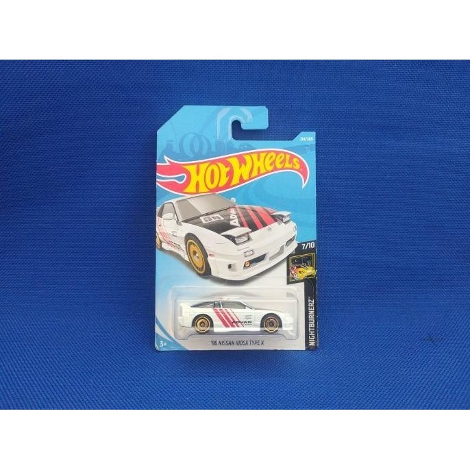 

HOT WHEELS 96 NISSAN 180SX TIPEX ( PUTIH )