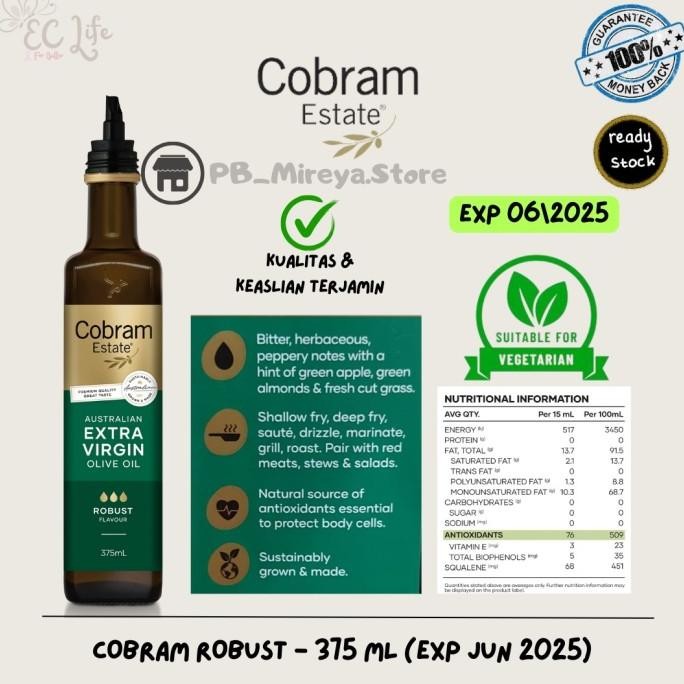 

Minyak Zaitun Cobram Robust - 375 ml