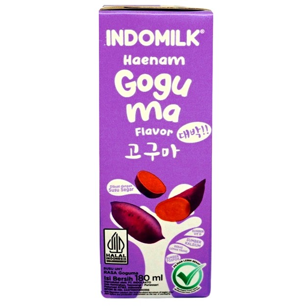 

S18210 INDOMILK GOGUMA SUSU UHT 180ML KOTAK MAJU BERSAMA (20250213)