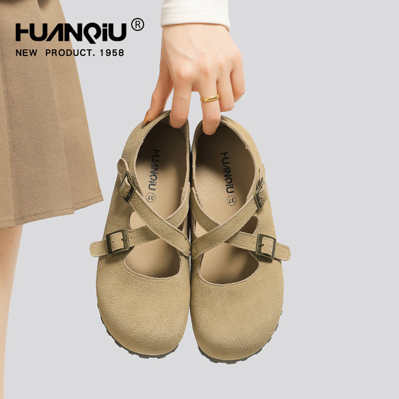 Sepatu Birkenstock Sol Tebal, Sepatu Malas, Selop, Topi Jari, Sepatu Santai