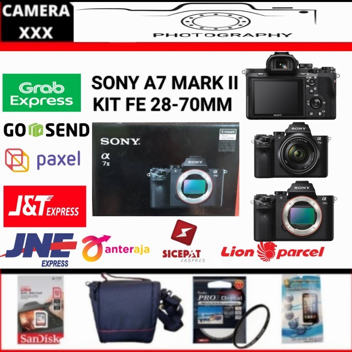 Camera SONY A7 mark ll Kit 28-70MM