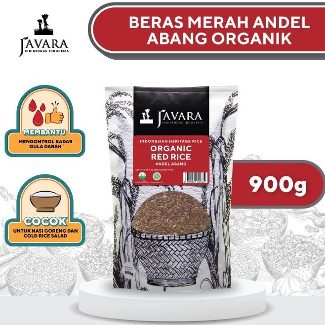 

Javara Andel Abang Unpolished Red Rice - Beras Merah Andel Abang 900G