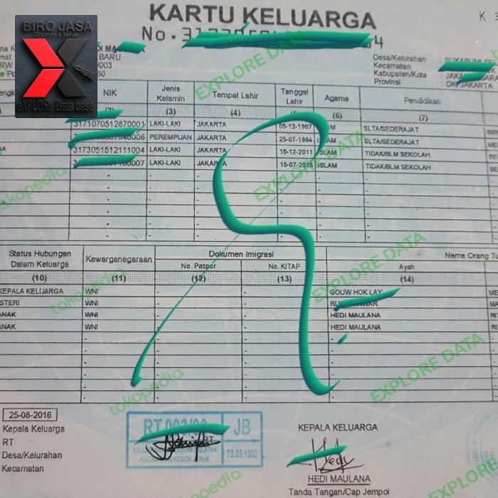 

Print Kertas KK