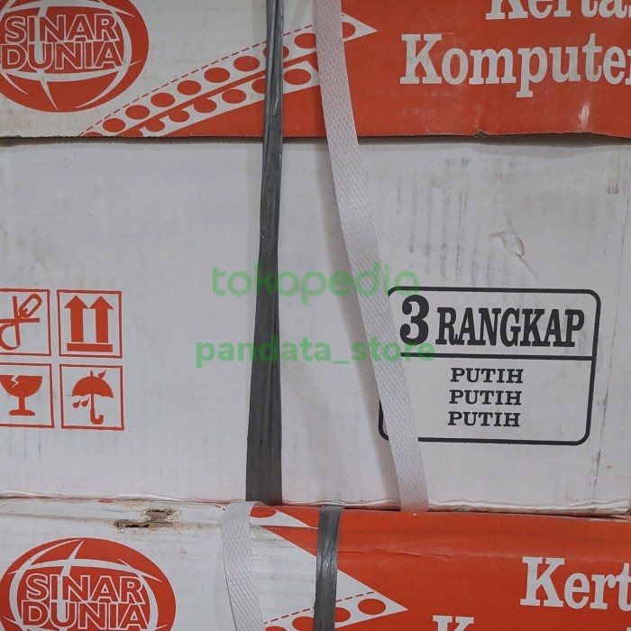 

kertas continuous form 3 ply 9,5 x 11 sinar dunia PUTIH PUTIH PUTIH