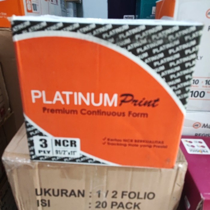 

Kertas Continuous form uk. 9.5 X 11 3 PLY FULL PLATINUM