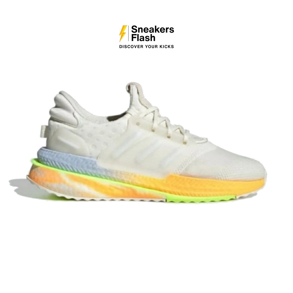 ADIDAS X Plr Boost Cloud White Flash Orange Sepatu Lari Pria - IF2922 - Size 44.7