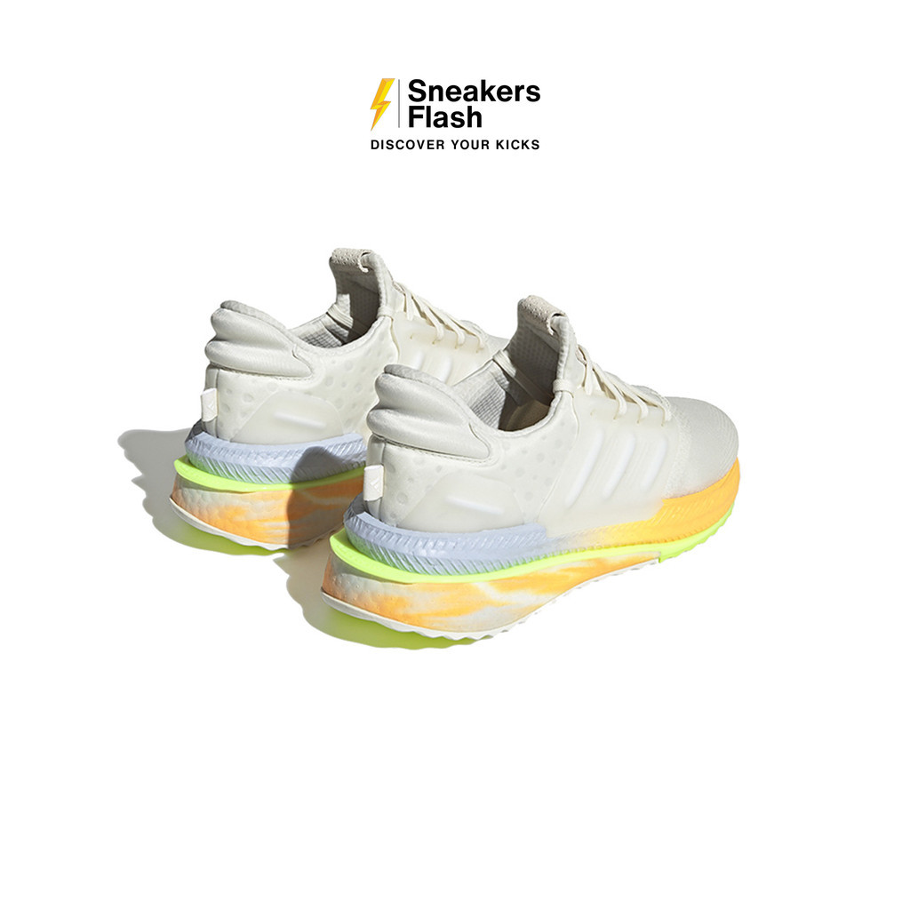 ADIDAS X Plr Boost Cloud White Flash Orange Sepatu Lari Pria - IF2922 - Size 44.7