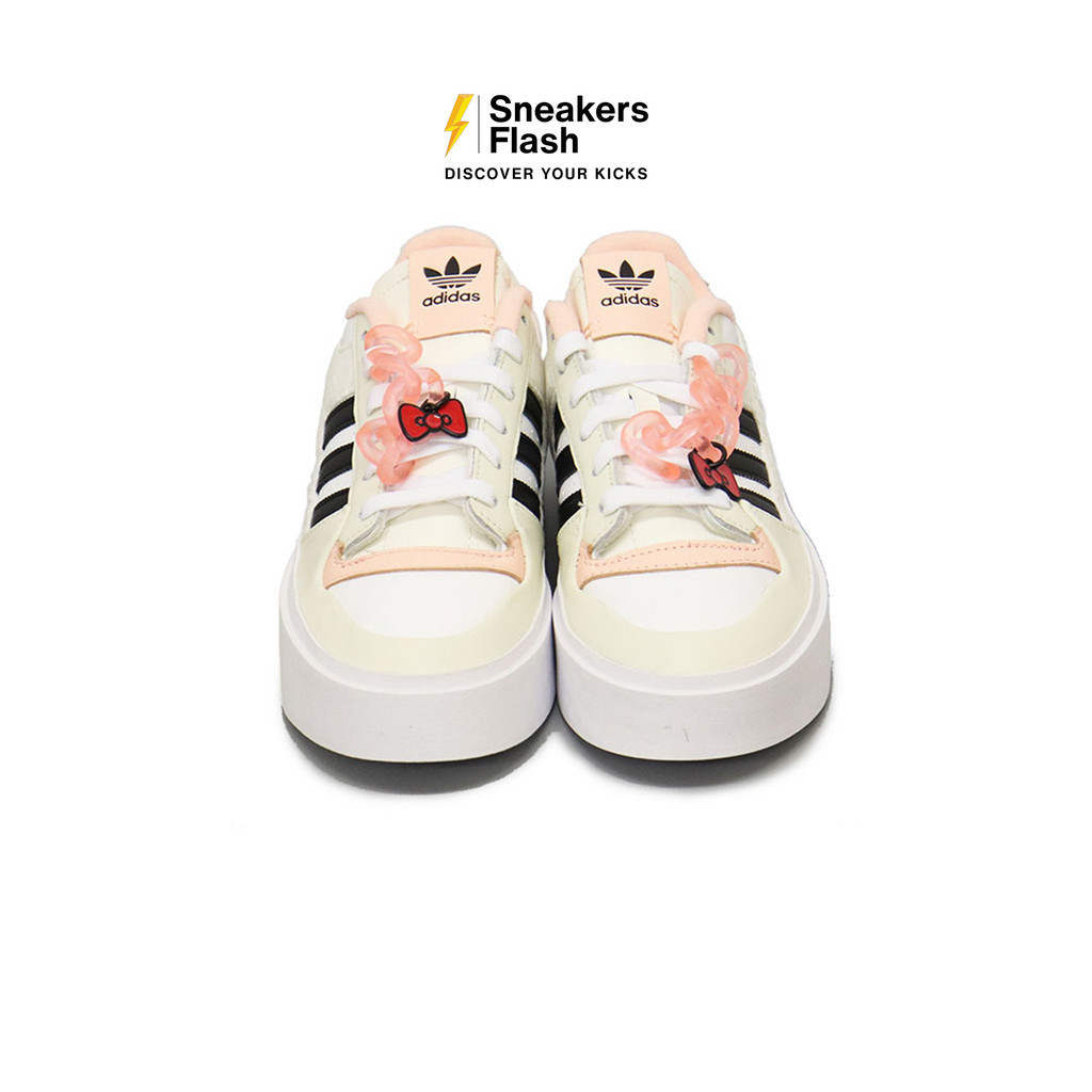 ADIDAS Forum Bonega X Hello Kitty White Sepatu Sneakers Wanita - HP9781 - Size 41.3
