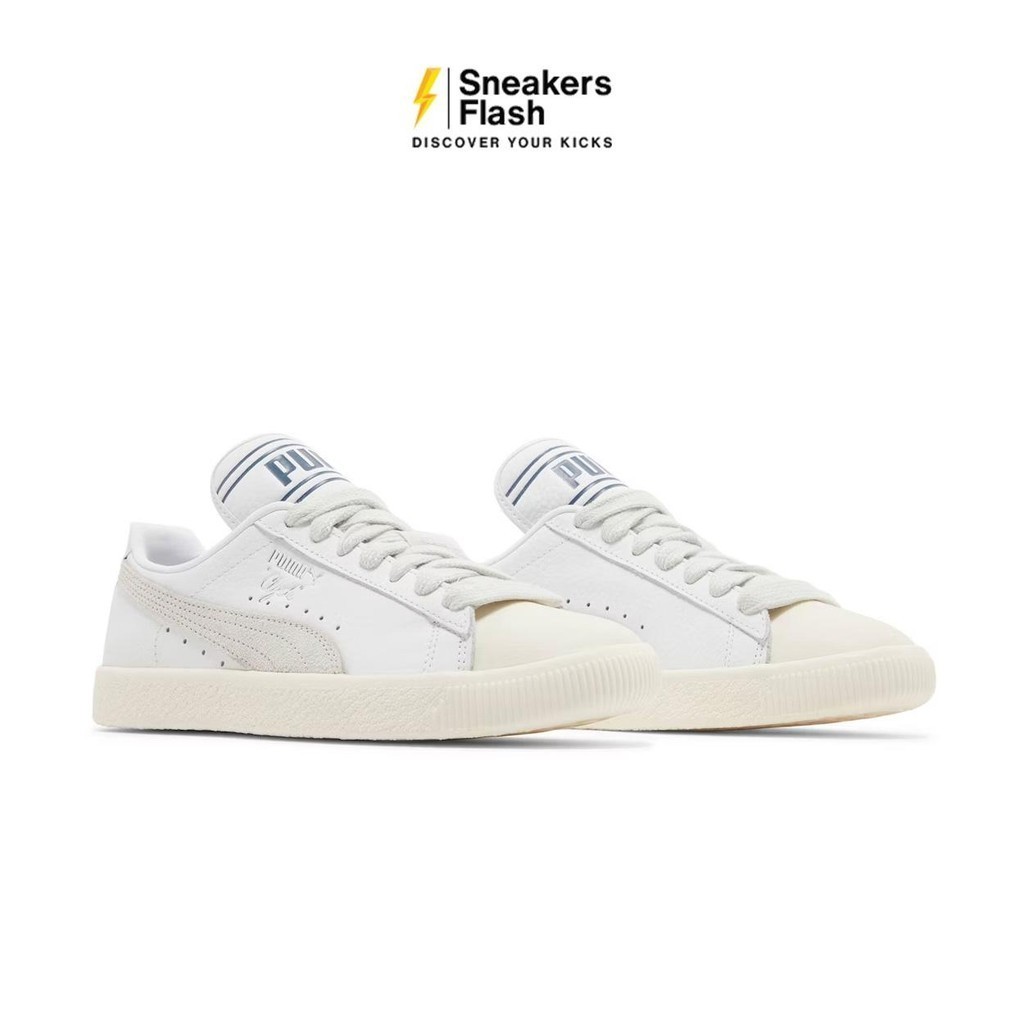 PUMA Clyde Q3 Rhuigi Pristine Sepatu Sneakers Pria - 39330501 - Size 43