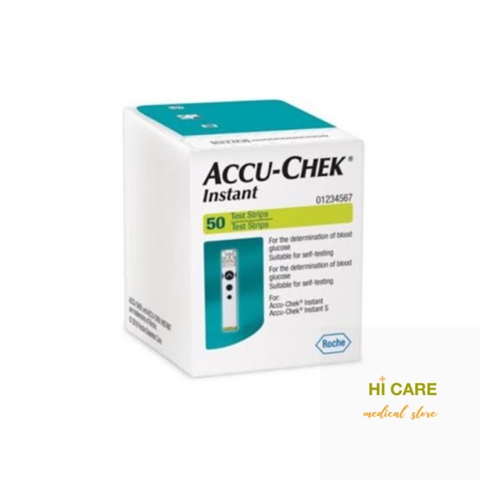 Strip Accu Chek Instant Refill Glucose Accu-Chek Isi 50Strips