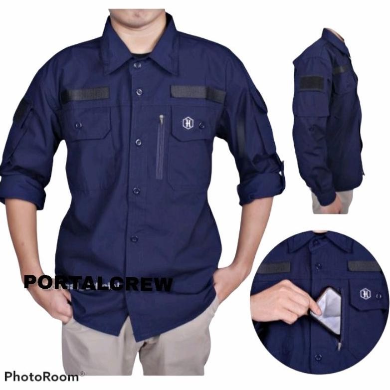 Eugenie Kemeja Lapangan Hexagon | Hexagon | Kemeja Tactical | Kemeja Lapangan | Kemeja Pria