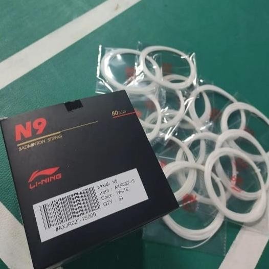 Kualitas Orginal STRING RAKET - SENAR RAKET BADMINTON LINING N9 ORIGINAL