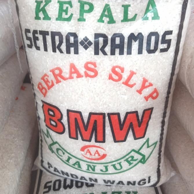 

TERSEDIA BERAS CAP BMW 5 KG BULAT