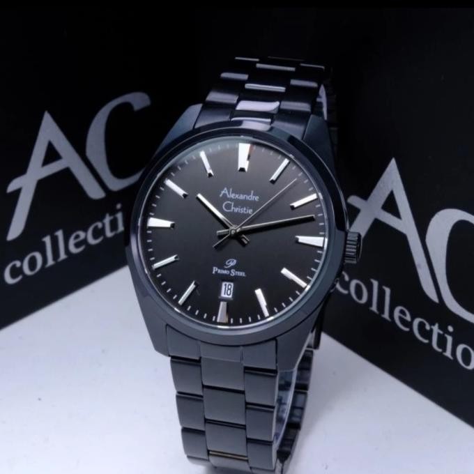 Jam Tangan Pria Alexandre Christie AC 1035 AC1035 Black