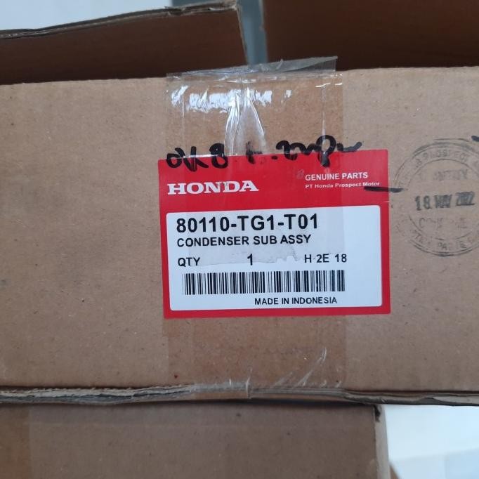 [ P & G ] Condensor Kondensor Ac Honda Brio 2014 2015 2016 2017 2018 Ori