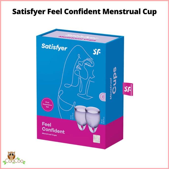 Satisfyer Feel Confident Menstrual Cup [terbaik]
