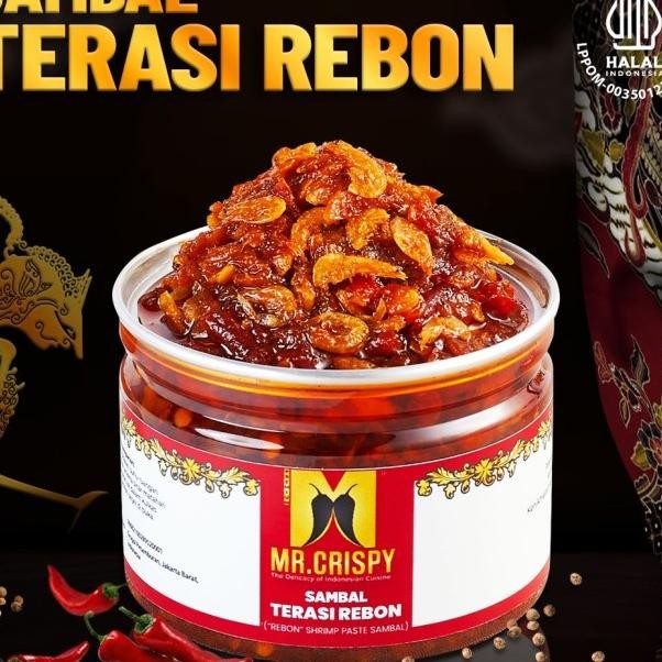 

Sambal Terasi Rebon Mr Crispy