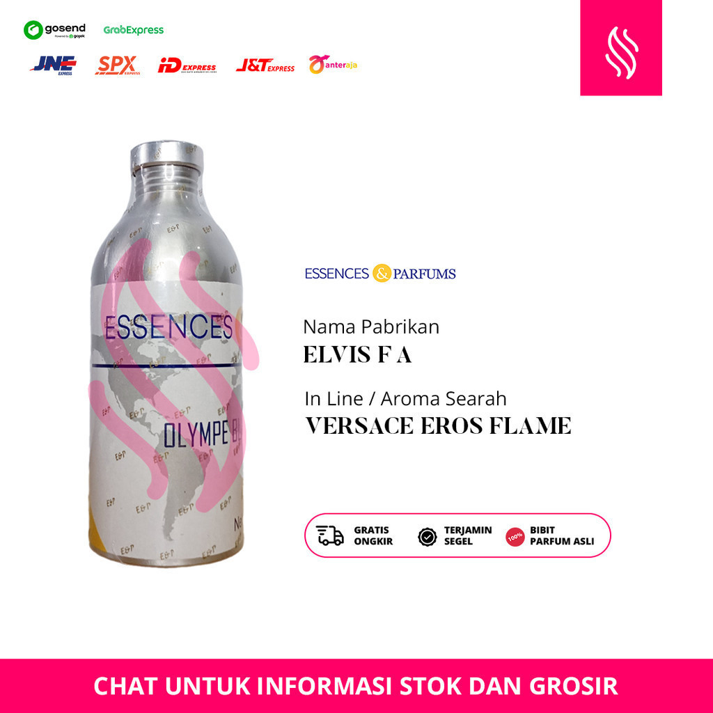 JUAL BIBIT PARFUM MURNII - ESSENCES ASLI - ELVIS F A - SEGEL - 500 gr