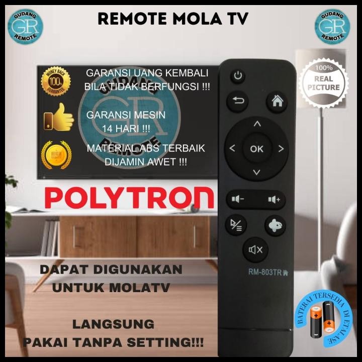 Remot Stb Polytron Mola Tv Pdb-Mii