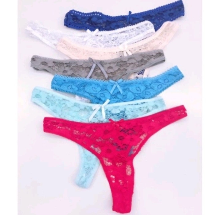 OBRAL Sexy Panty G-String / Celana Dalam Wanita Seksi / Thong Lace / Sempak Pants Women Kualitas