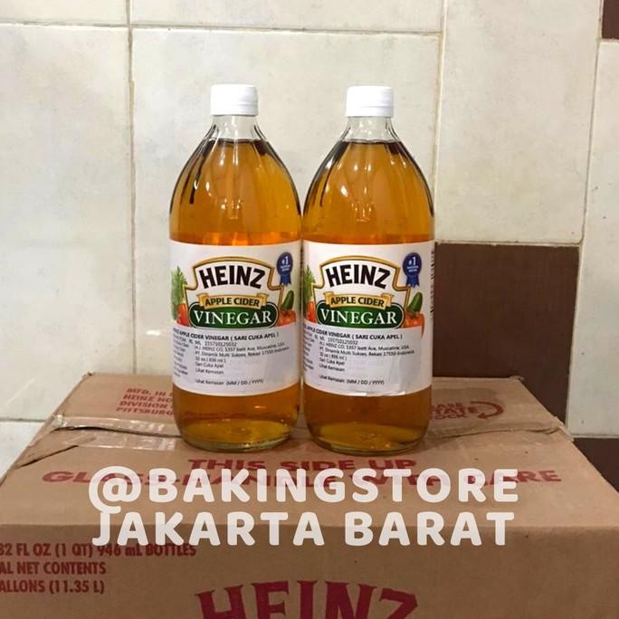 

Heinz Apple Cider Vinegar - Cuka apel heinz 896 ml