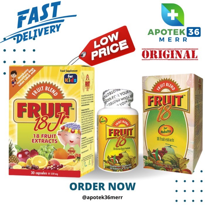 Terlaris FRUIT 18 JR JUNIOR VEGE BLEND SALE