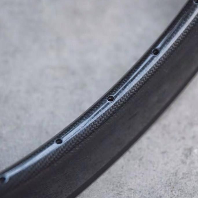 Carbon Rims Velg sepeda roadbike trakbike fixie Carbon ZERO 700c 60mm KT7