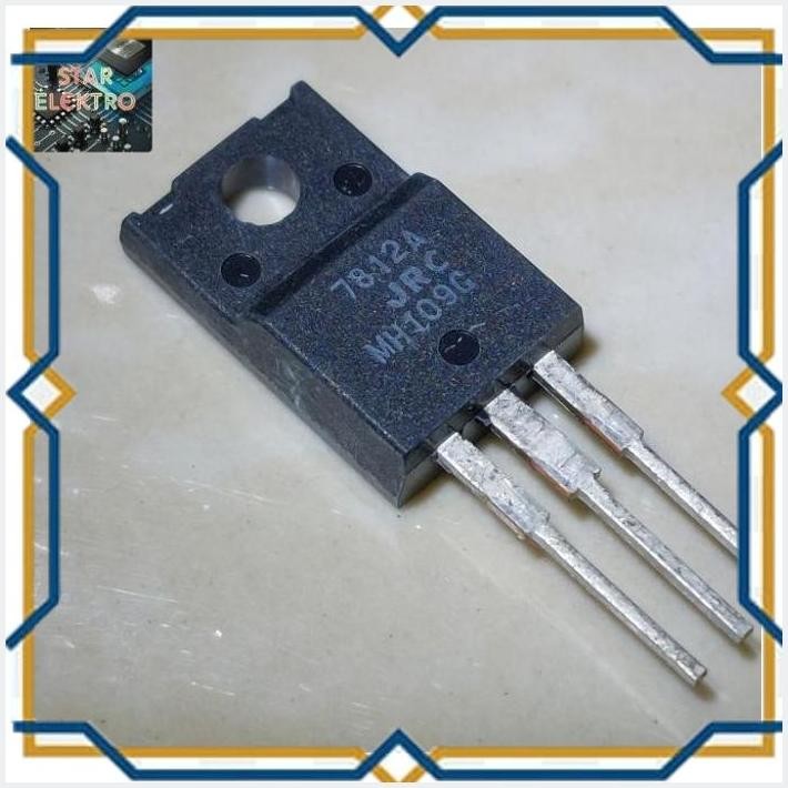 [STA55] 7812A JRC TO-220F NJM7812A JRC7812A 7812 IC REGULATOR POSITIVE VOLTAGE 12V