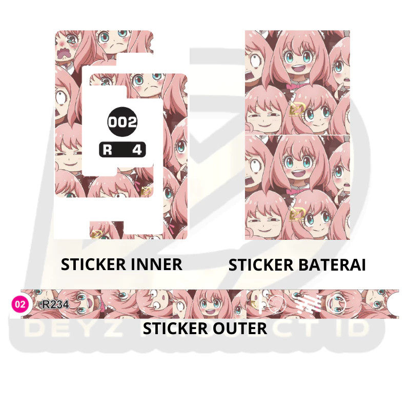 

Wrap* Stiker Set Cutting No 234 Ukuran R Variasi 02 Wrap Skin Stiker Garksin CUSTOM Gratis (2pcs)