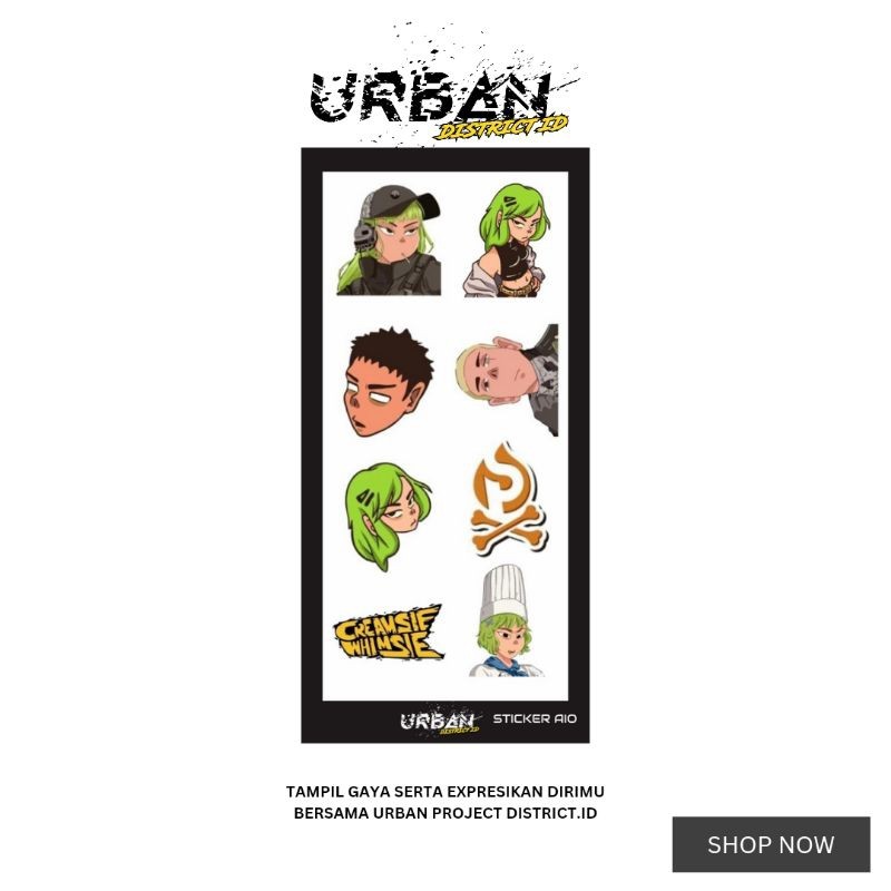 

Wrap* Urbstyle Stiker Aio Pack Brand Series 1 By Urban District Id Spaiob1 9 Wrap Skin Stiker Garksin CUSTOM Gratis (2pcs)