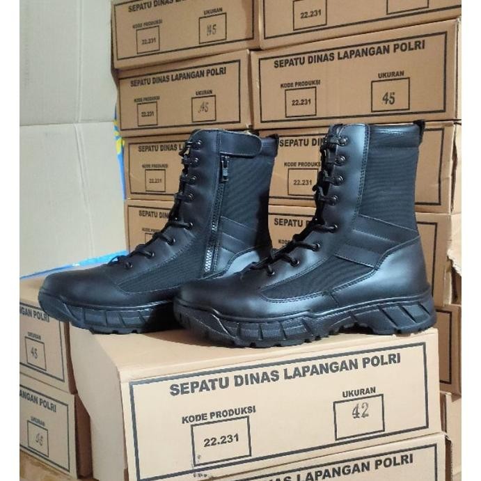 Sepatu Polisi Pdl Pdh Satpam Satpol Pp Polri Pria Keren