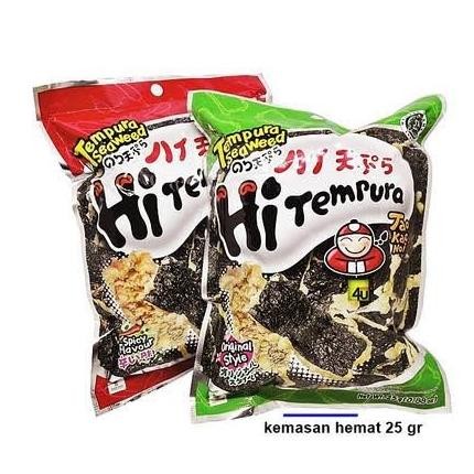 

Tao Kae Noi Tempura Seaweed /Spicy Flavour 25 Gr