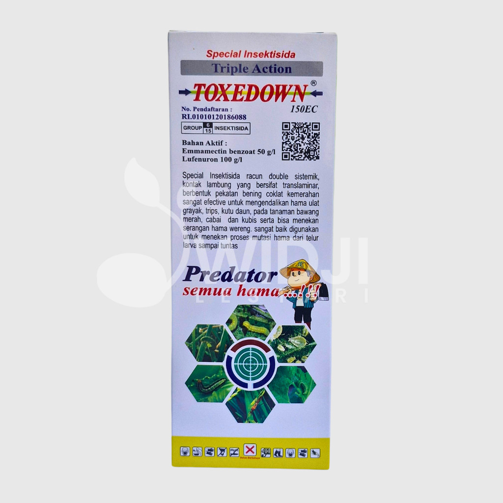 TOXEDOWN 150EC 500ml Insektisida Kontak Original dengan Bahan Aktif Ganda Untuk Mengendalikan Hama