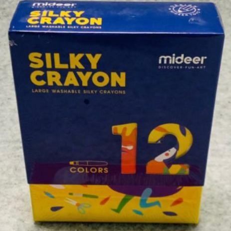 

Mideer Silky Crayon - 12 Pcs Silky Crayon Mideer