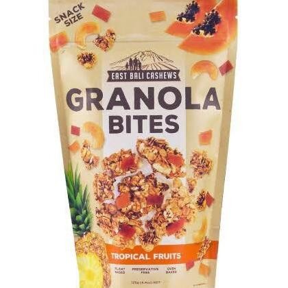 

W2Fit East Bali Cashew - Granola Bites Tropical Fruits 125G