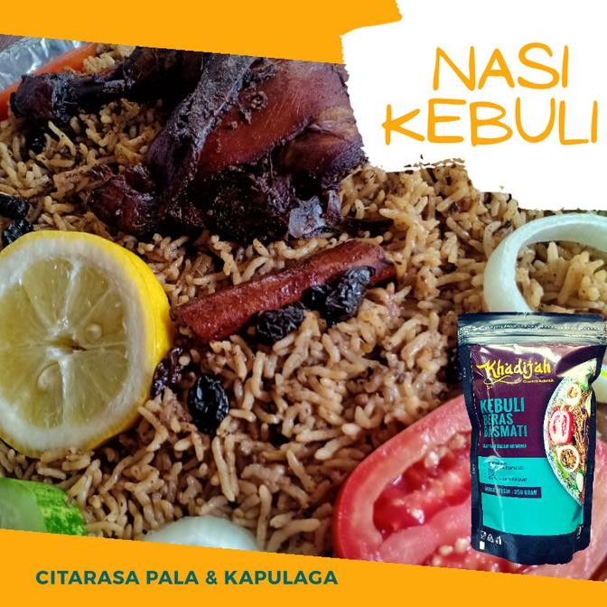 

BERAS BUMBU KHADIJAH KEBULI INSTAN MASAKAN ARAB TIMUR TENGAH ES77