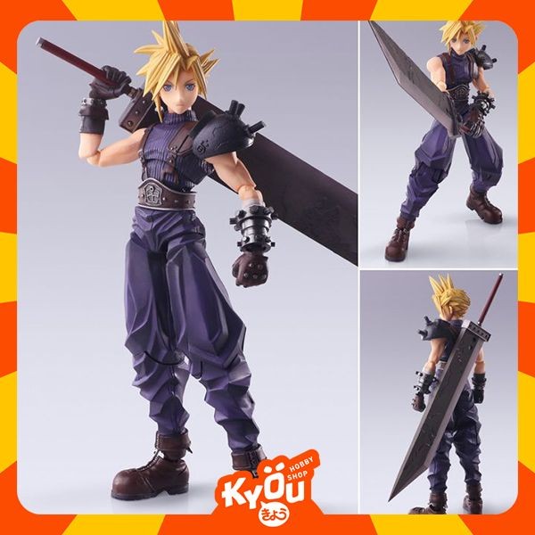Bring Arts Figure Cloud Strife - Final Fantasy VII (Re-Release)