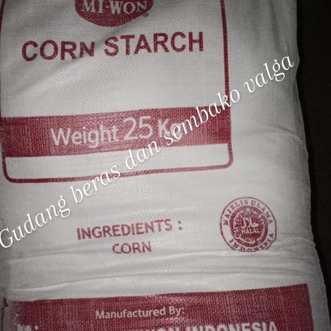 

Maizena Miwon Corn Starch 25Kg (Tepung Jagung) Barangbaru