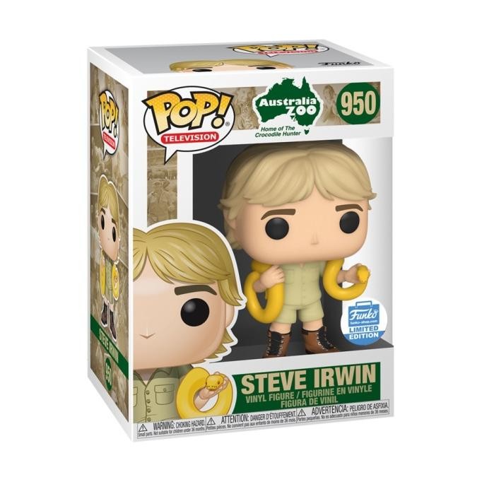 FUNKO POP Funko Pop Excluisve Funko Shop Australian Zoo - Steve Irwin with Snake