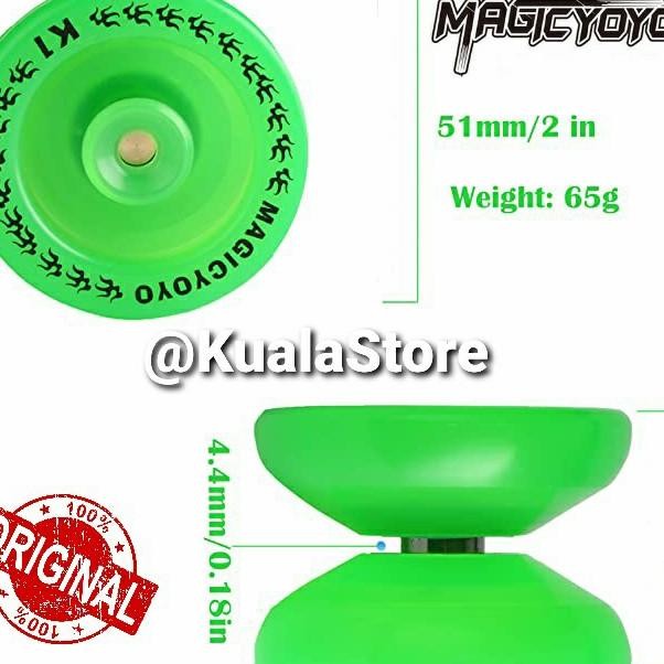 Profesional Magic Yoyo Concave Bearing K1 Blazing Teens Glow In Dark