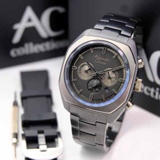 JAM TANGAN PRIA ALEXANDRE CHRISTIE AC6666 AC 6666 ORIGINAL GARANSI RESMI 1TAHUN