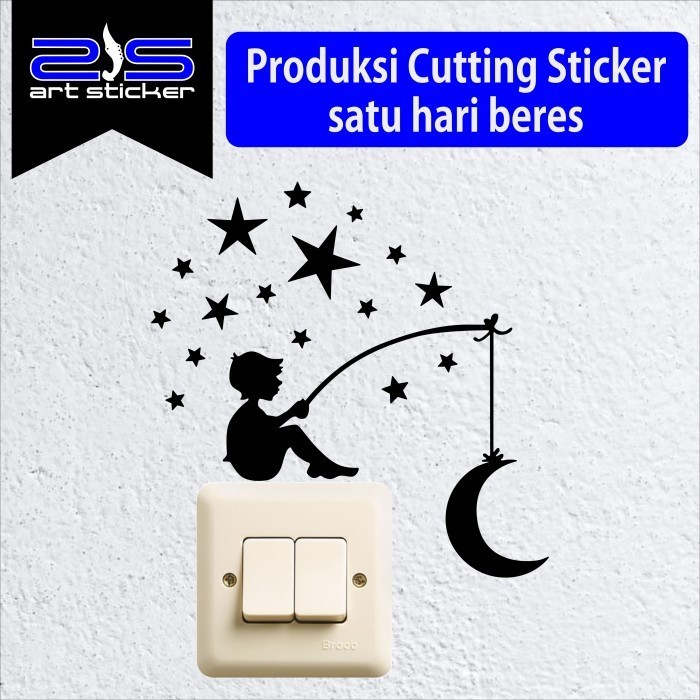 

Wrap* Saklar Sleeping Cat Wrap Skin Stiker Garksin CUSTOM Gratis (2pcs)