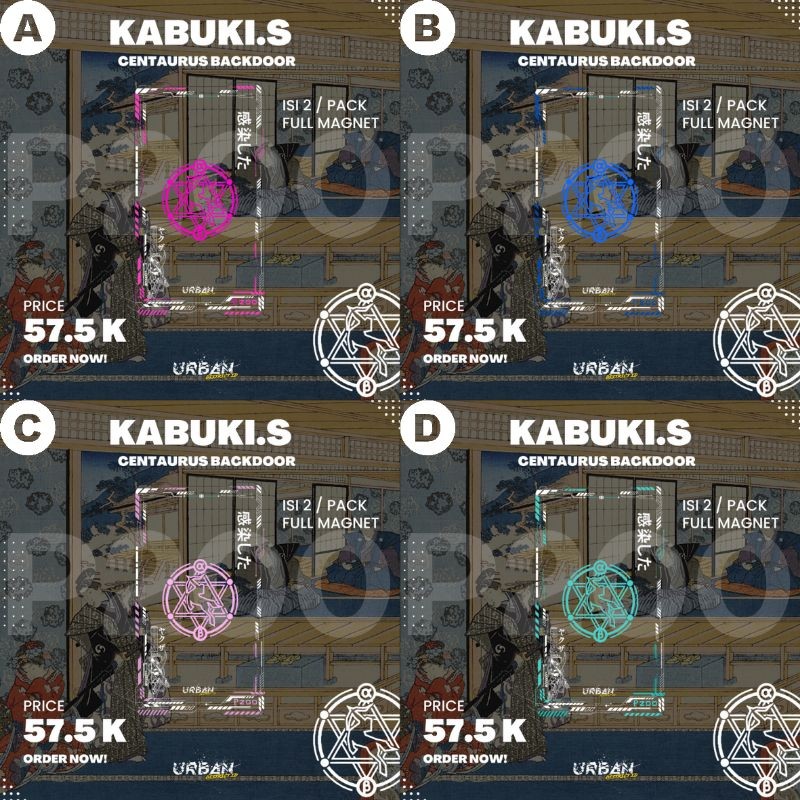 

Wrap* Akrilik P200 Magned Wrap Skin Stiker Garksin CUSTOM Gratis (2pcs)
