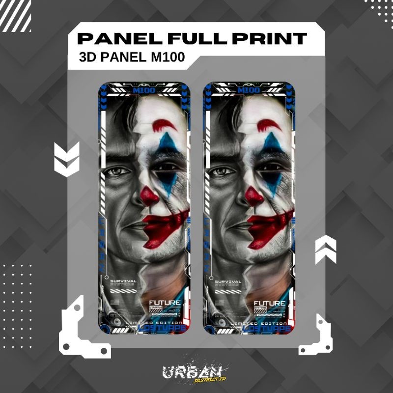 

Wrap* Urban 3d Project Panel C M100 Magnet Colours By District Wrap Skin Stiker Garksin CUSTOM Gratis (2pcs)