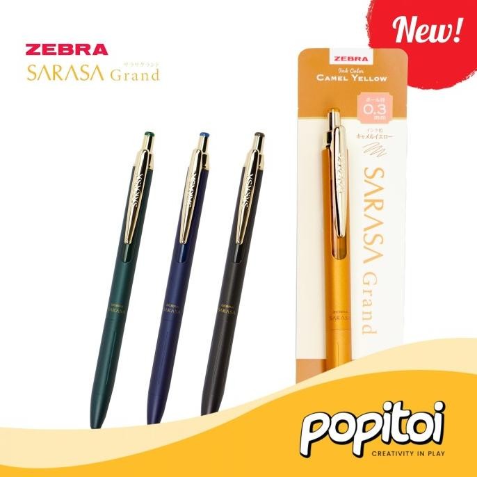 

NEW Zebra Sarasa Grand Vintage 0.5 mm Retro Color Gel Pen Pulpen Bolpoin